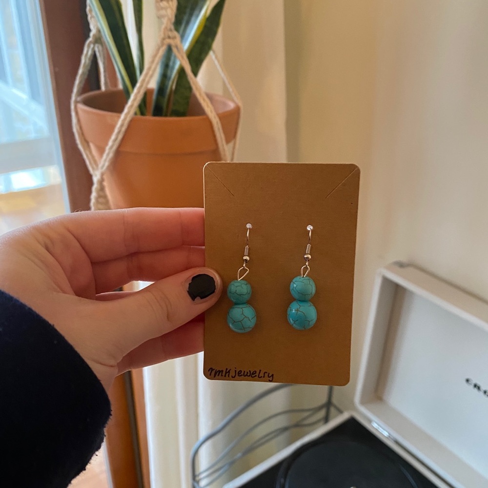 Handmade Turquoise Earrings